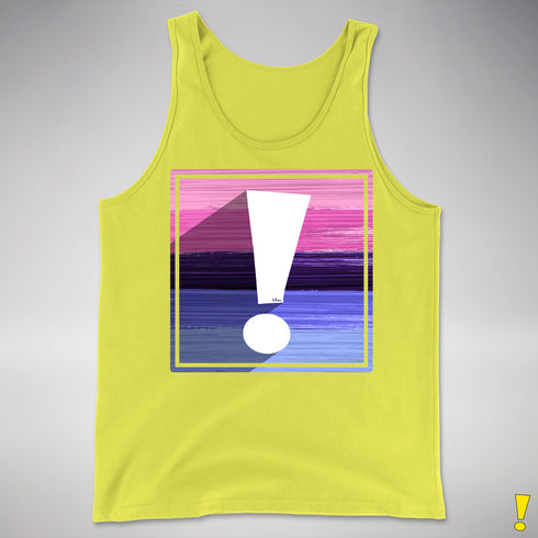 Omnisexual Pride Flag Exclamation Point Premium Tank Top